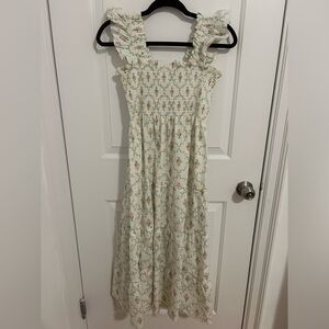 EUC Hill House Home Ellie Nap Dress in Pastel Trellis